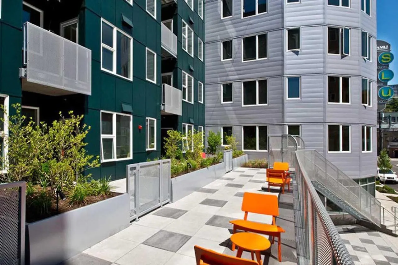 شقة Slu 1Br W Gym Parking Nr Space Needle Sea-277 سياتل 0*,